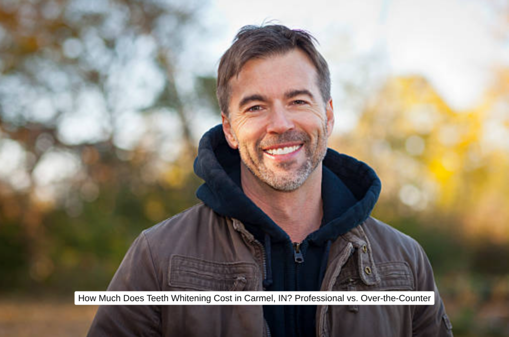 How Much Does Teeth Whitening Cost in Carmel, IN Professional vs. Over-the-Counter